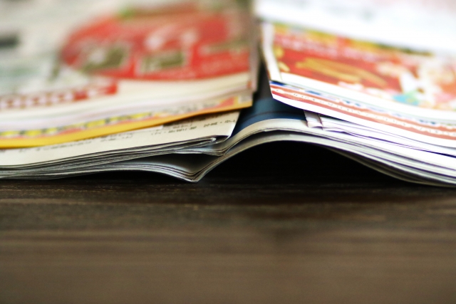 美容室のチラシ